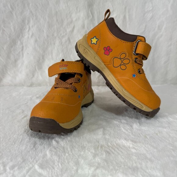 Paw Patrol Kids Adventure Boots With Velcro Strap & Paw Print Design Size 10 - Picture 1 of 7